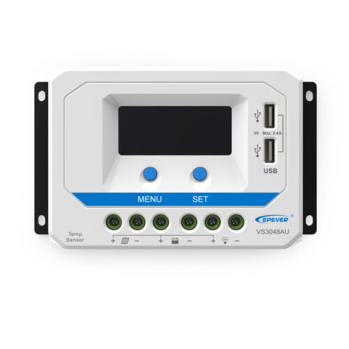 PWM solárny regulátor EPsolar 30A 12/24V s LCD displejom séria VS