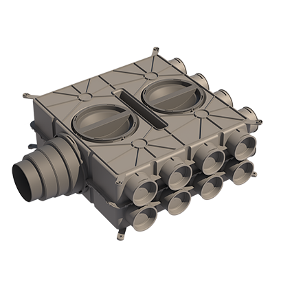 Distribučný box Ubbink Dbox 800 16xDN75
