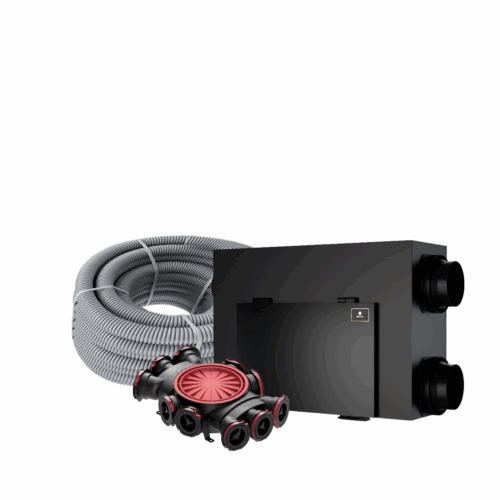 Rekuperačný set Hevolta Air Change 350 (150m rozvody)