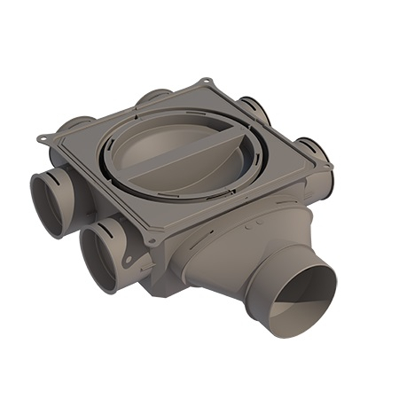 Distribučný box Ubbink Dbox 206 L 6xDN75